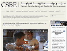 Tablet Screenshot of csbe.org