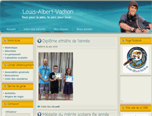 Tablet Screenshot of louis-albert-vachon.csbe.qc.ca