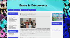 Desktop Screenshot of ladecouverte.csbe.qc.ca